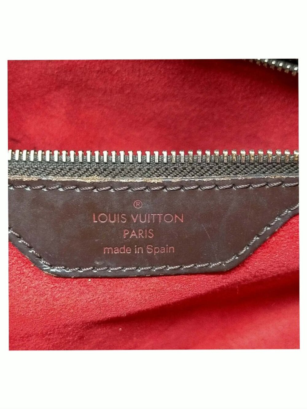 Authentic Louis Vuitton Hampstead MM Damier Ebene Tote Brown LV Shoulder Bag - Picture 15 of 16